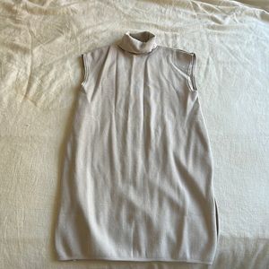 Long thick turtleneck tank